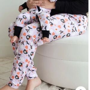Caden Lane Women's Halloween Bamboo Jogger Pajama Pants Size Small Summerween